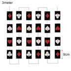 Casino Party Supplies for Men/Adults Poker Paper Plates Cups Napkins Straws for Poker Night Las Vegas Party Decorations
