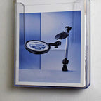 Wall-Mounted Document Organizer Practical Plastic File Holder File Paper Rack Wall Mounted/Hanging Document Paper Organizer