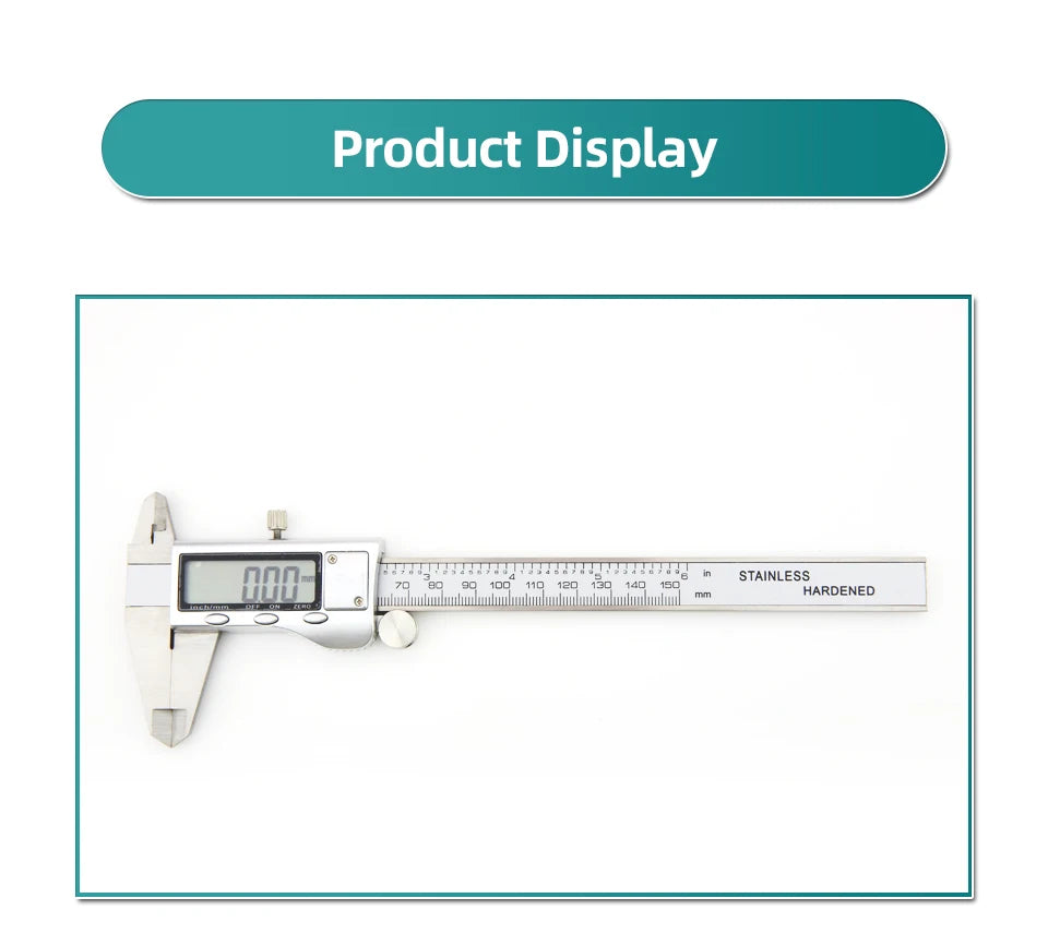 Metal Digital Display Calipers Verniers Calipers Quality Caliper Woodworking Measuring Instruments Tools Depth Calipers