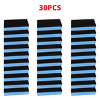 30Pcs Car Ceramic Coating Sponge Automobiles Glass Nano Wax Coat Applicator Pads Sponges for Auto Waxing Soft Polishing Clean