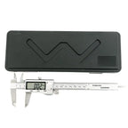 6 Inch 150mm Digital Vernier Caliper Stainless Steel Micrometer Measuring Tool Depth Ruler