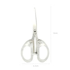 Student Office Paper-cut Scissors Stainless Steel Household Handmade Scissors Sharp and Small Sewing Scissors Household Tools