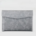 A4 Leather Document Bag Storage Bag  Large Capacity Double-layer File Folder Business Official Briefcase