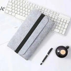 Felt Wireless Keyboard Storage Bag Dustproof Anti Shock Carrying Case Lightweight Portable for Logitech K380 K480 K580 K780