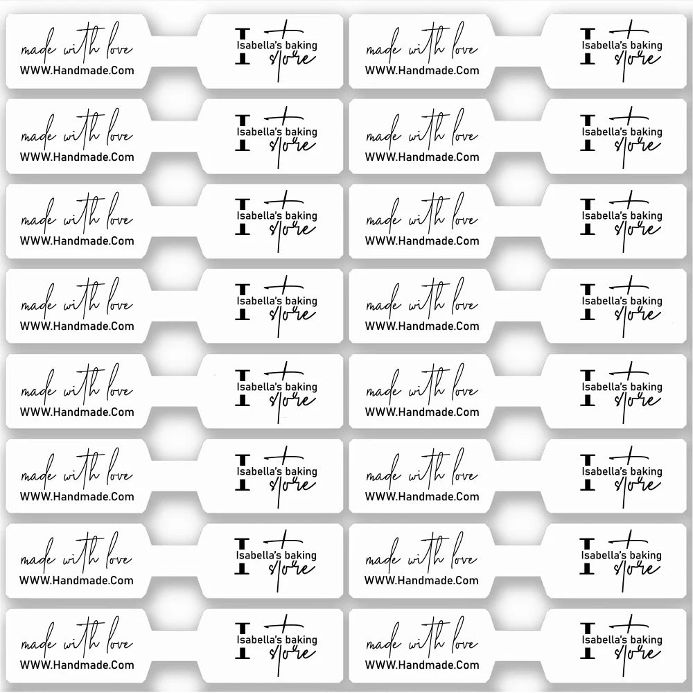 100pcs Custom Price Tag For Jewelry Display Price Label Stickers Personalized Self Adhesive Earring Display Repair Label