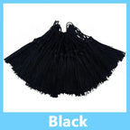 100pcs/Pack 13cm Tassel Silk Fringe Silky Floss Bookmark Tassels Mini Tassels for DIY Craft Jewelry Making Souvenir Bookmarks