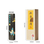 Traditional Chinese Sumi Ink Stick Black Color Inkstick Calligraphy Writing Painting Ink Bar Watercolor Fabric Paint Ink Block
