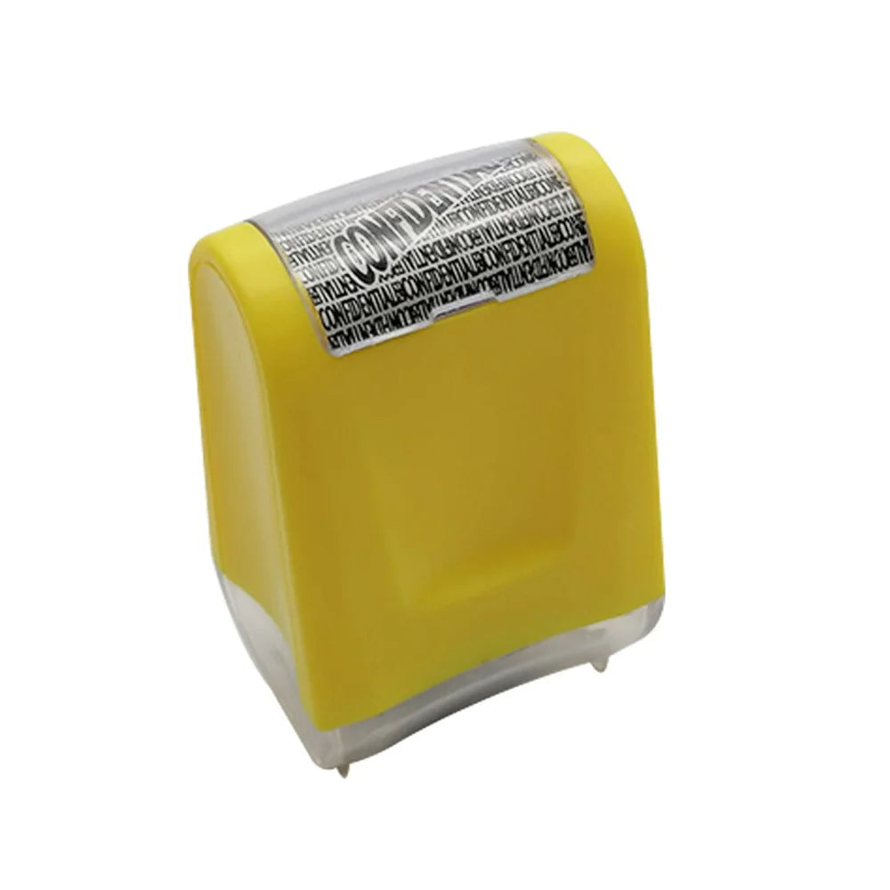 2Pcs Stamp Roller Anti-Theft Protection ID Seal Smear Privacy Confidential Data Guard Information Data Identity Address Blocker