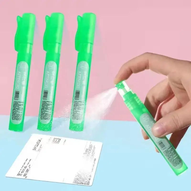 Thermal Paper Spray Pen Security Privacy Cover Information Coverage Liquid Correction Fluid Tool For Privacy Information Eraser