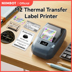Niimbot M2 Portable Thermal Transfer Label Printer Multi-function Sticker Label Maker Machine for Office Clothes Tag Power Cable