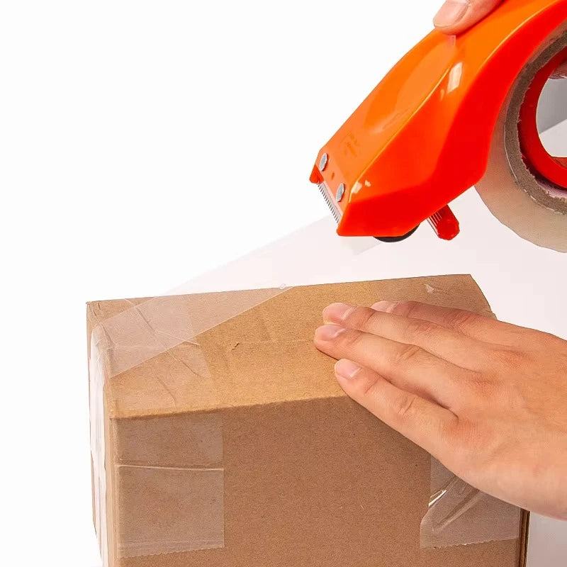 Thickening Wide Adhesive Tape Sealer Transparent Cutter Stationery Holder for Express Logistics Packer Office Stationery