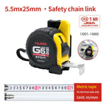 Tajima steel rubber coated non-slip steel tape measure 2 m 3.5 m 5 m 7.5 m Wear resistant tape