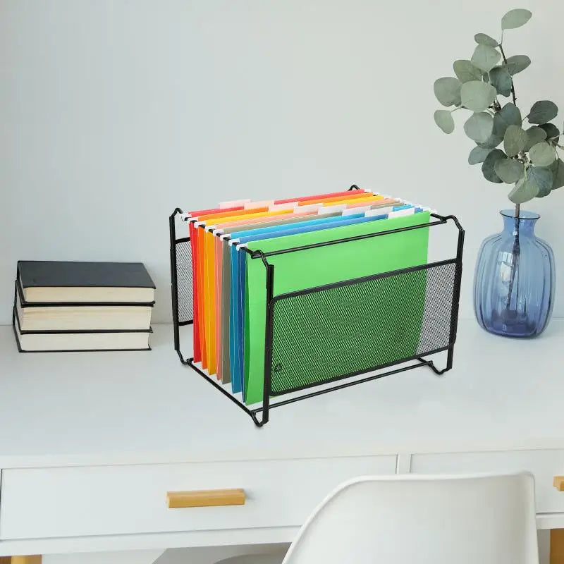 8 Pcs A4 Size Thick Paper Suspension Folders Hanging Files Office Storage ganizer Records Financial Documents Filing