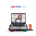 Jomaa RGB Gaming Laptop Stand Air Cooler Notebook Stand Holder with 6 fans Cooling Fan Base Suit for 12-17 inch Laptop