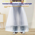 【X】Trash Bags Large Capacity Trash Bag Disposable Thickened Storage Bags Clear Recycling Bin Liners Bags Plastic Refuse Sacks