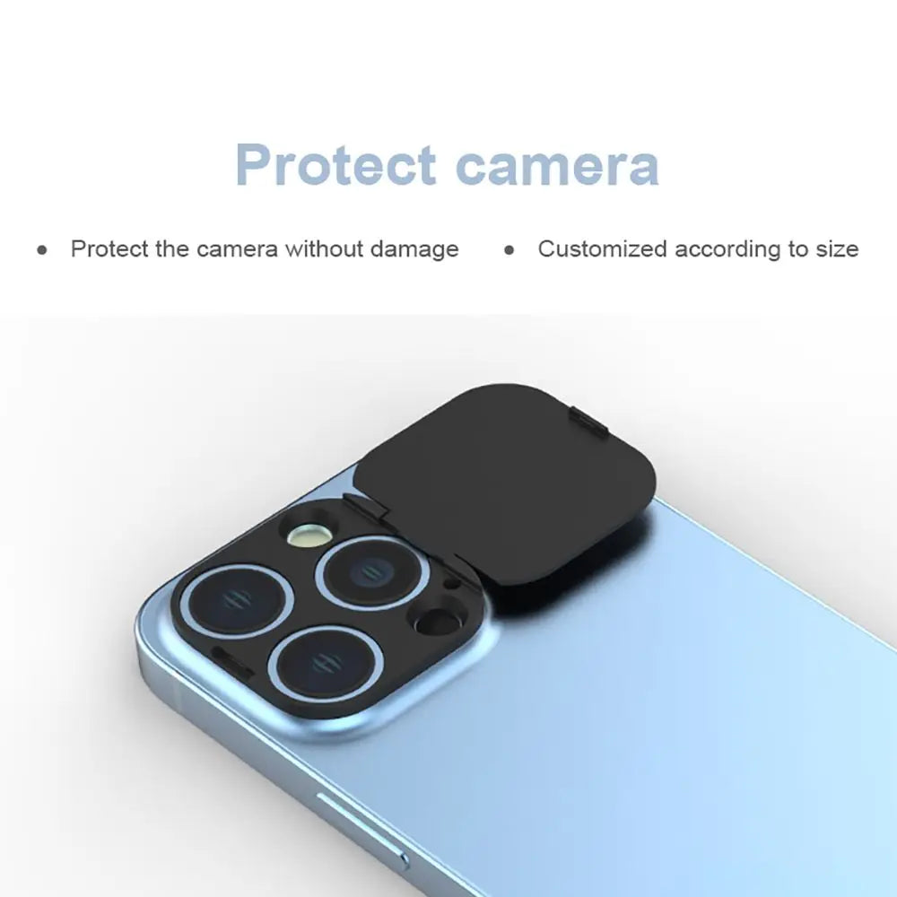 Phone WebCam Cover Back Camera Lens Plastic Privacy Protective Sticker Camera Cover Fall Prevention For iPhone 13 Pro Max 13Mini
