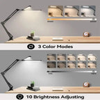 LED Desk Lamps Stepless Dimmable Led Computer Monitor Light USB Table Lamp for Office Study Reading Lighting Fixture