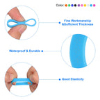 5/10/20Pcs Silicone Rubber Bands Rubber Bands Rings Cable Ties Strong Elastic Bands Non-Slip for Cord Wrapping Bag Wraps