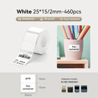 1 Roll NIIMBOT White/Cold Thermal Adhesive Label for B1 B21 B3S B31 B4 Anti-Oil Tear-Resistant Price Tag Home Bussiness Use