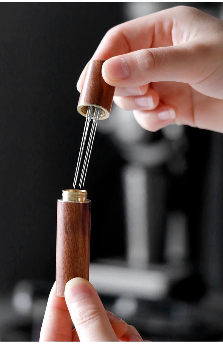 Coffee Tamper Needles Tools Espresso Coffee Stirrer Coffee Stirring Tool 6 Needles Cafe Stirring Barista Accessories