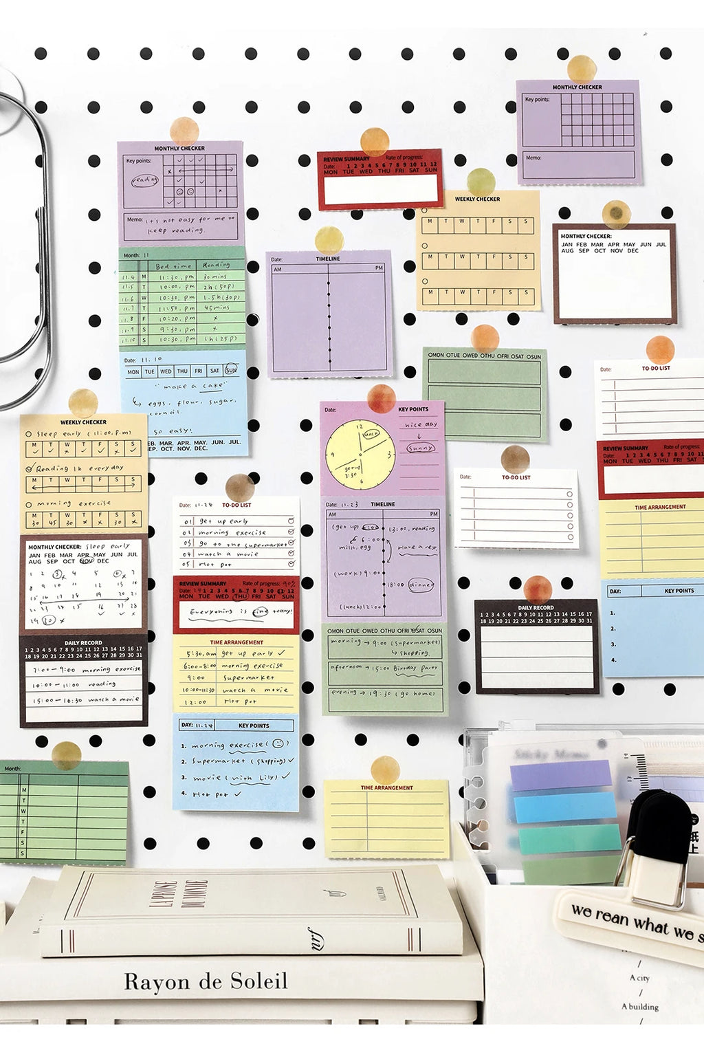 80 Sheets Cartoon Brief Scrapbooking Memo Pad Simple INS Message Paper Student List Notes School Stationery Journaling supplies