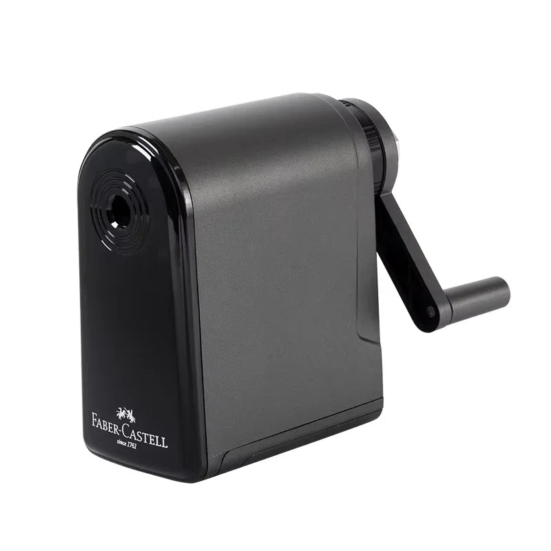 Faber Castell Artists Long Point Pencil Sharpener Manual for Art Charcoal Pencils/Drawing/Sketching Pencils Adjustable Points