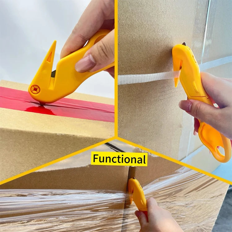 Multi-functional Household Portable Case Opener, Paper Cutter, Packaging Tape Cutter and Letter Opener Tool