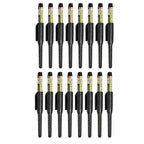1-6Pcs 45mm Waterproof Long Head Nib Deep Hole Markers Pen Tile Carpenter Pen Multi-purpose for Woodworking Black/Blue/Red Ink
