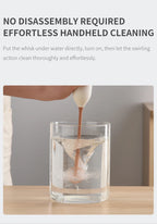 Kitchen Powerful Stirrer Milk Frother Handheld Foam Maker for Lattes,Whisk Drink Mixer for Coffee Electric Egg Beater