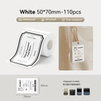 1 Roll NIIMBOT White/Cold Thermal Adhesive Label for B1 B21 B3S B31 B4 Anti-Oil Tear-Resistant Price Tag Home Bussiness Use