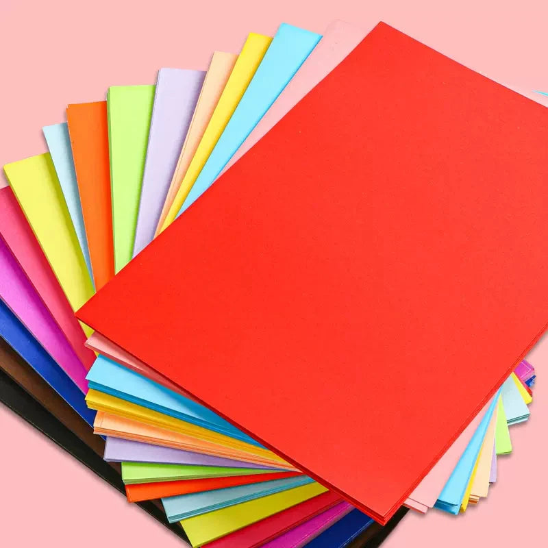 20Sheets 230G A4 Color Cardstock Paper Business Card Cardboard DIY Gifts Card Scrapbook Materials Drawing Card Art Supplies