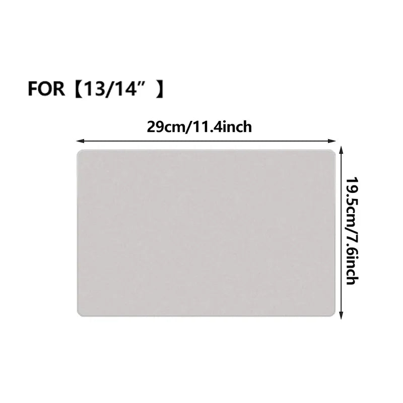 Ultra-Soft Microfiber Cleaning Cloths Notebook Screen Keyboard Protector For MacBook Pro 13-14/15-16 Inch