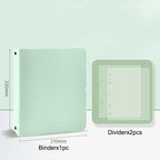 A5 3 Ring Binder Kpop Photocards Holder Photo Album Pocket Sleeves Clear Photo Card Collect Book Loose-leaf Binder Sheet Inserts