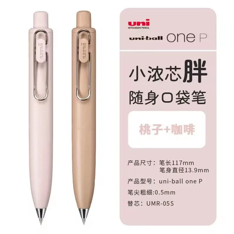 Uni Uniball One P 1pcs Gel Pen Japan Original New Stationery UMN-SP 0.5 Mini Pocket Pen Cute Portable Writing,Record Neutral Pen