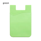 Silicone Phone Card Holder Wallet Case Phone Wallet Stick On Credit Card Holder Phone Pocket for Almost All Cell Phone