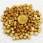 200pcs Octagon Sealing  Wax Beads for Wax Seal Stamp for Scrapbooking Cards Envelopes Wedding Invitations Gift Packaging