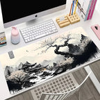 Night Moonlight Large Cool Mouse Pad Laptop Non-Slip Esports Office Desk Mat Game Player Mousepad Mini PC Desktop Accessories