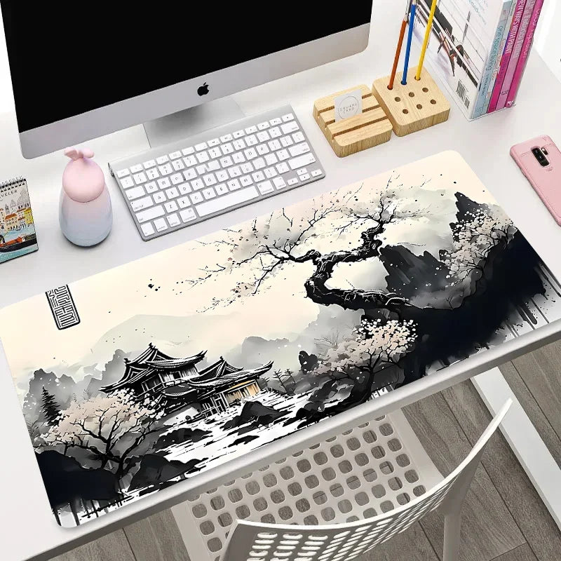 Night Moonlight Large Cool Mouse Pad Laptop Non-Slip Esports Office Desk Mat Game Player Mousepad Mini PC Desktop Accessories