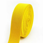 3/5M Meetee 20-50mm Elastic Bands for Trouser Waist Rubber Band Stretch Webbing Tape Belt DIY Underwear Clothes Sewing Accessory