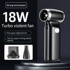 MelyBaoB Compressed Air Duster ,Handheld Turbo Jet Fan Powerful Blower-Cooling Fan,  Air Blower for Car Dryer/Home/PC Cleaning