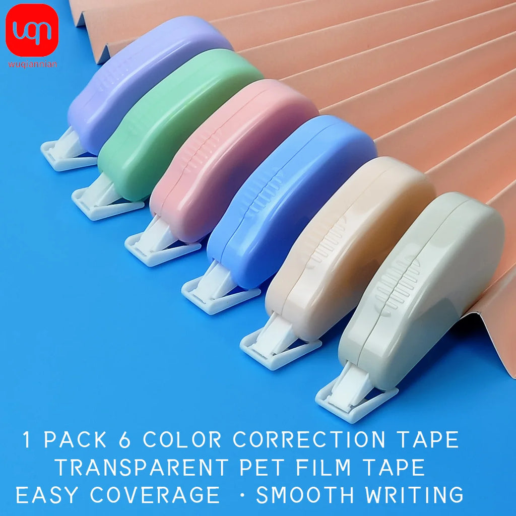 WQN-6pcs/Set Simple Portable Calibration With White Calibration Tools School Accessories Office And School Supplies Stationery