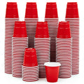 2 oz Plastic Shot Glasses, Red Disposable Shot Cups, Mini Red Shot Cups, 60ml Party Cups for Christmas Party