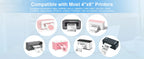 Phomemo PM-241BT Shipping Label Printer Label Sticker Round Label Square Label Rainbow Color DIY Logo Design Small Business