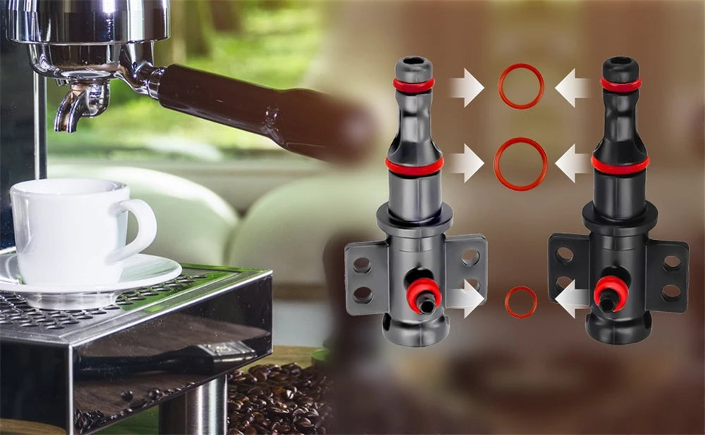 15pcs, O-Ring Seal Kit Silicone Gasket For Saeco Gaggia Spidem Coffee Machine Brewing Group Spout Connector Kitchen Accessories