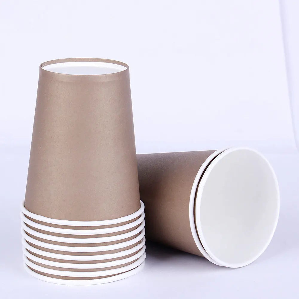 Solid Color Disposable Tableware Set Party Supplies Paper Plates Cups Wedding Birthday Party Decorations Adult Favor