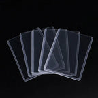 1-10Pcs Waterproof Transparent Card Cover Rigid Plastic Bus Card Holder Case Business Credit Cards Bank ID Card Sleeve Protect