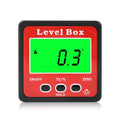 Digital Angle Gauge Level Box Accurate Magnetic Portable Size Protractor Inclinometer for Woodworking Construction Machinery