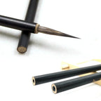 3pcs/set Hook Line Fine Paint Brush Copper Head Chinese Calligraphy Brush Pen Paint Brush Art Stationary Oil Painting Brush