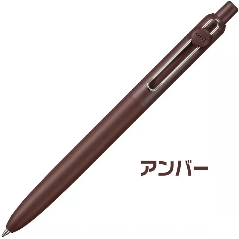 1+3 Refill Japan UNI Gel Pen Small Thick Core 0.38mm Smooth Quick Dry UMN-SF-38 Upgrade UniBall One Black School Supplies
