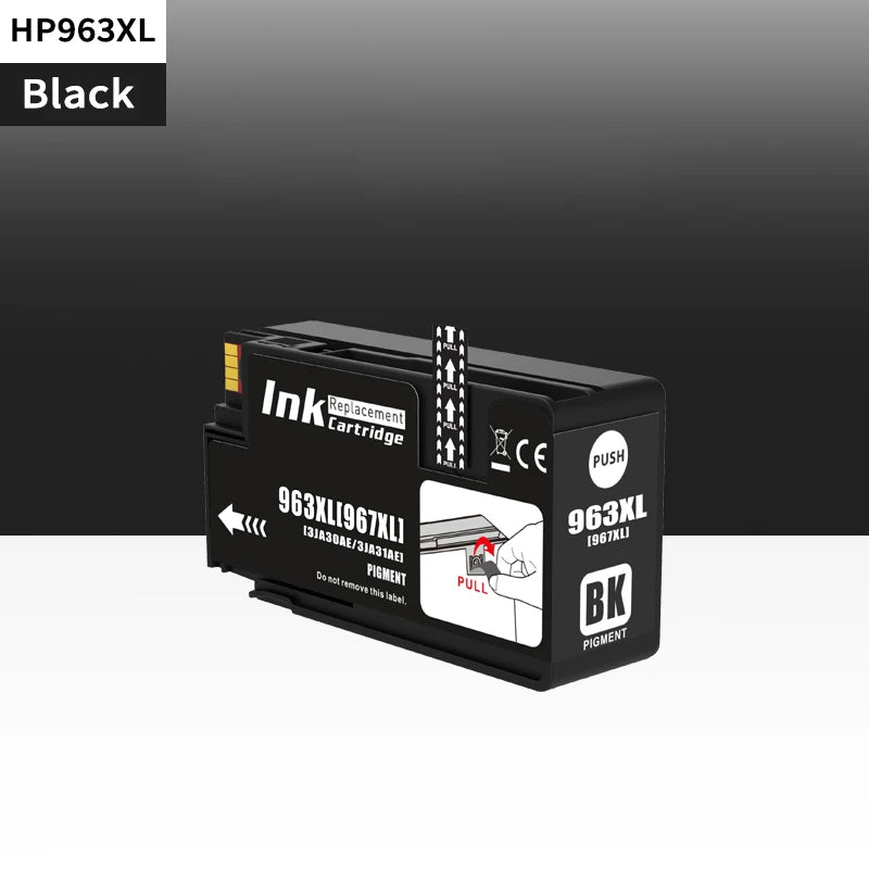 963XL 967XL 963 967 XL For HP963 HP967 Inkjet Ink Cartridge Compatible for HP OfficeJet Pro 9010 9015 9020 9022 9025 Printer